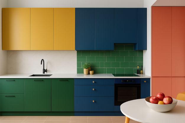 10+ Must Try Kitchen Colour Combination Ideas for Your Home