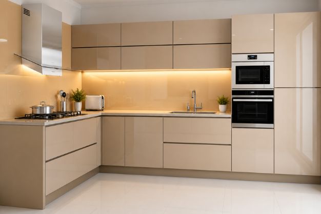 PU Paint Kitchen Shutters