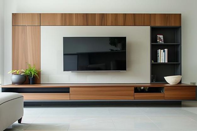 Sleek Wall-Mounted TV Units for Space Saving