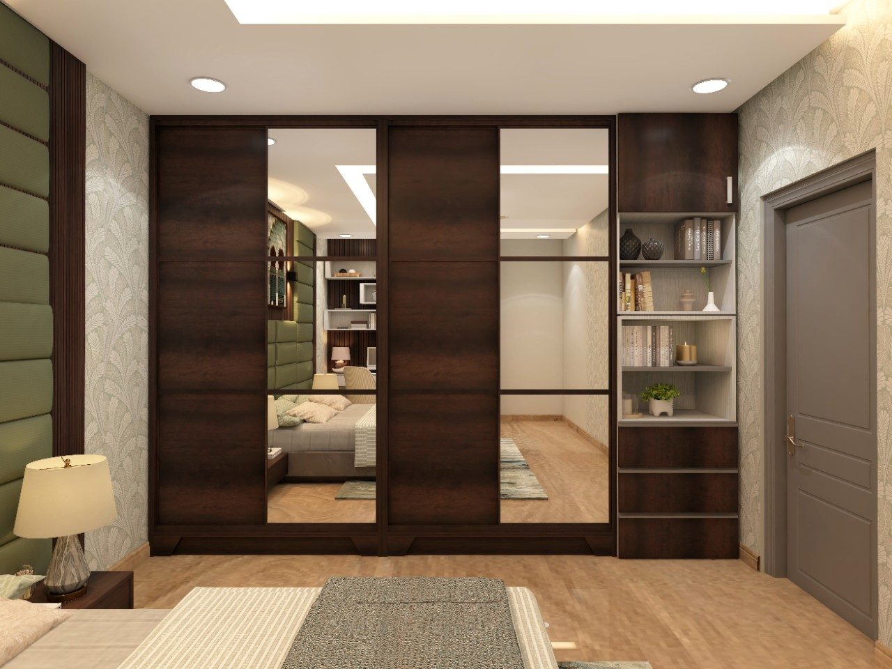 Sliding Wardrobe with Mirror