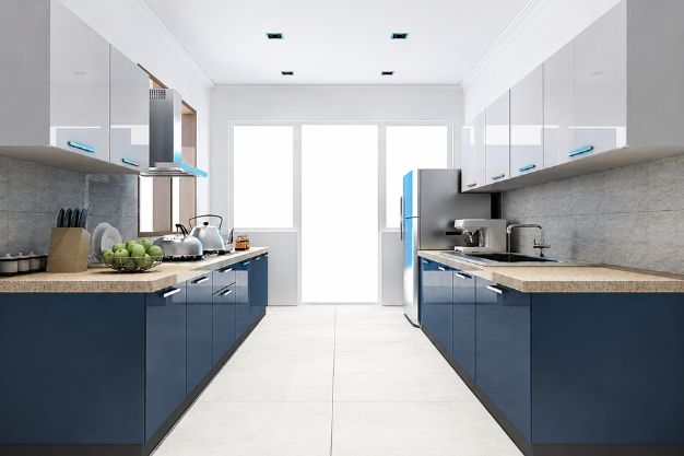 Indian Parallel Kitchen Design