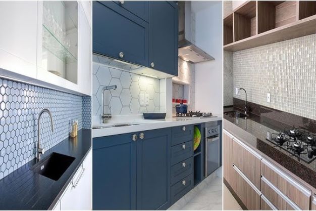 Open Kitchen Tile Design