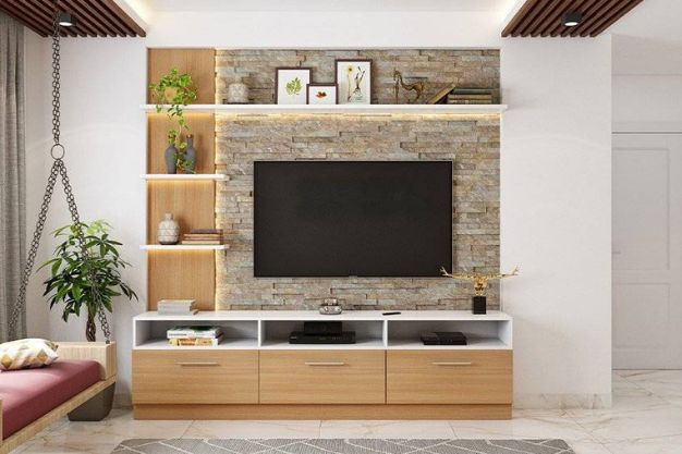 Industrial-Chic TV Stands for a Rugged Look