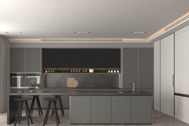 Open Kitchen Design Ideas with Hidden Storage
