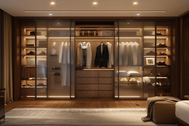 Walk-In Sliding Wardrobe Design