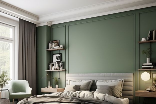 Sage Green + Grey colour combination