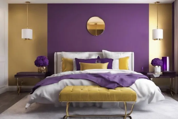 Purple and Gold