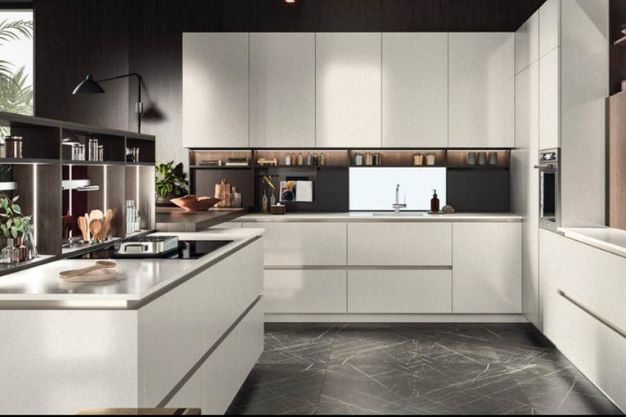 Compact and Clever Parallel Kitchen