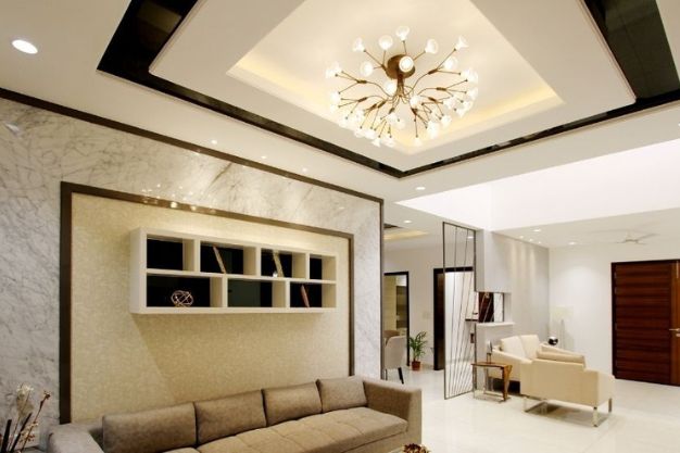 7 Simple False Ceiling Designs For Hall Transformation
