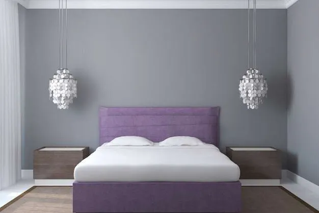 Purple and Grey