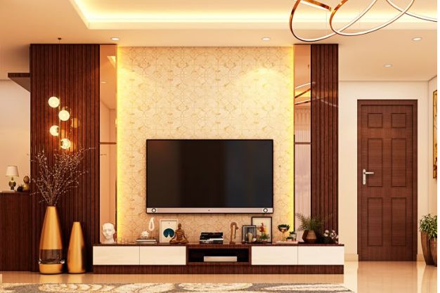 High-Gloss TV Stands for a Touch of Glamour