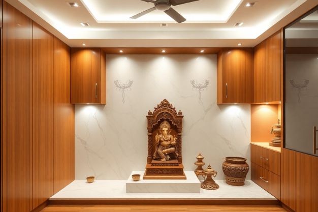 Pooja Room Designs: Blending Tradition & Modernity for Your Sacred Space