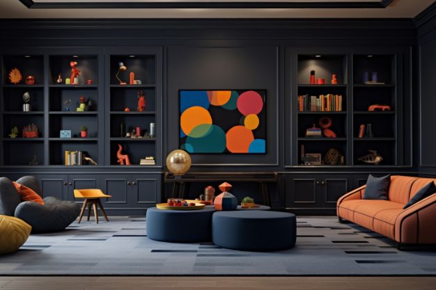 Power of Black: 8 Elegant Black Colour Combinations for High-End Interior Design