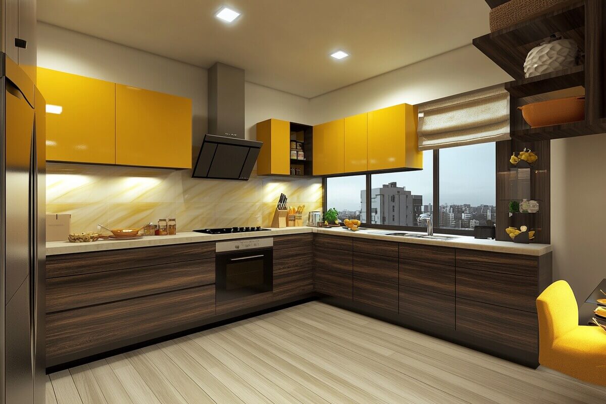 Wood vs. PVC for Modular Kitchen Cabinets: A Gurgaon Buyer's Guide